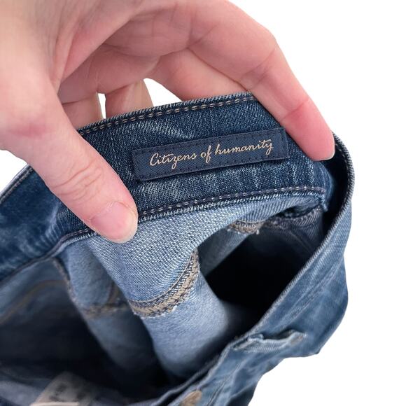 Women's Citizens of Humanity repaired low rise skinny with front zip pockets - Picture 9 of 9